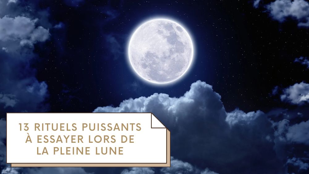 13 rituels puissants à essayer lors de la prochaine pleine lune